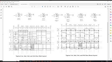 How to design beams in Staad RCDC Connect edition and Detail Beam Layout in ArchiCad. G+4 Part 3.