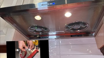 How to replace light bulb socket in zephyr venthood .