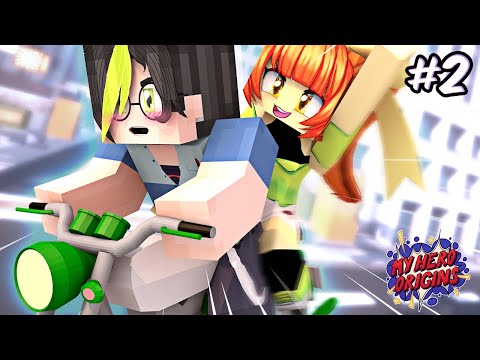 THE FIRST DAY | My Hero Origins S1 EP02 (Anime Minecraft Roleplay)