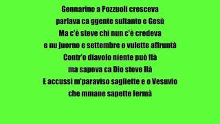 Video thumbnail of "Napule con testo (gigi d'alessio,gigi finizio,sal da vinci, dalla)"