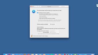 macOS Bug Demo of No Password to Unlock App Store System Prefs