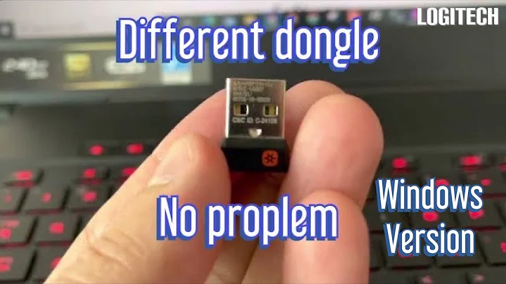 Lost Dongle of Wireless Mouse & Keyboard Logitech? (Different Replacement Logitech Usb Receiver)