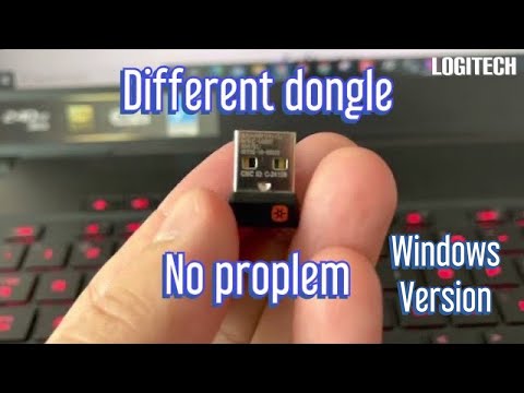 Lost Dongle of Wireless Mouse & Keyboard Logitech? (Different Replacement Logitech Usb Receiver)