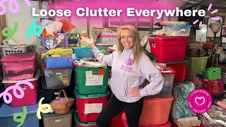 Basement Declutter & Organization| Prepping Christmas Chaos into Calm for the CAVE 