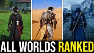 Ranking The World In Every Assassin's Creed Game