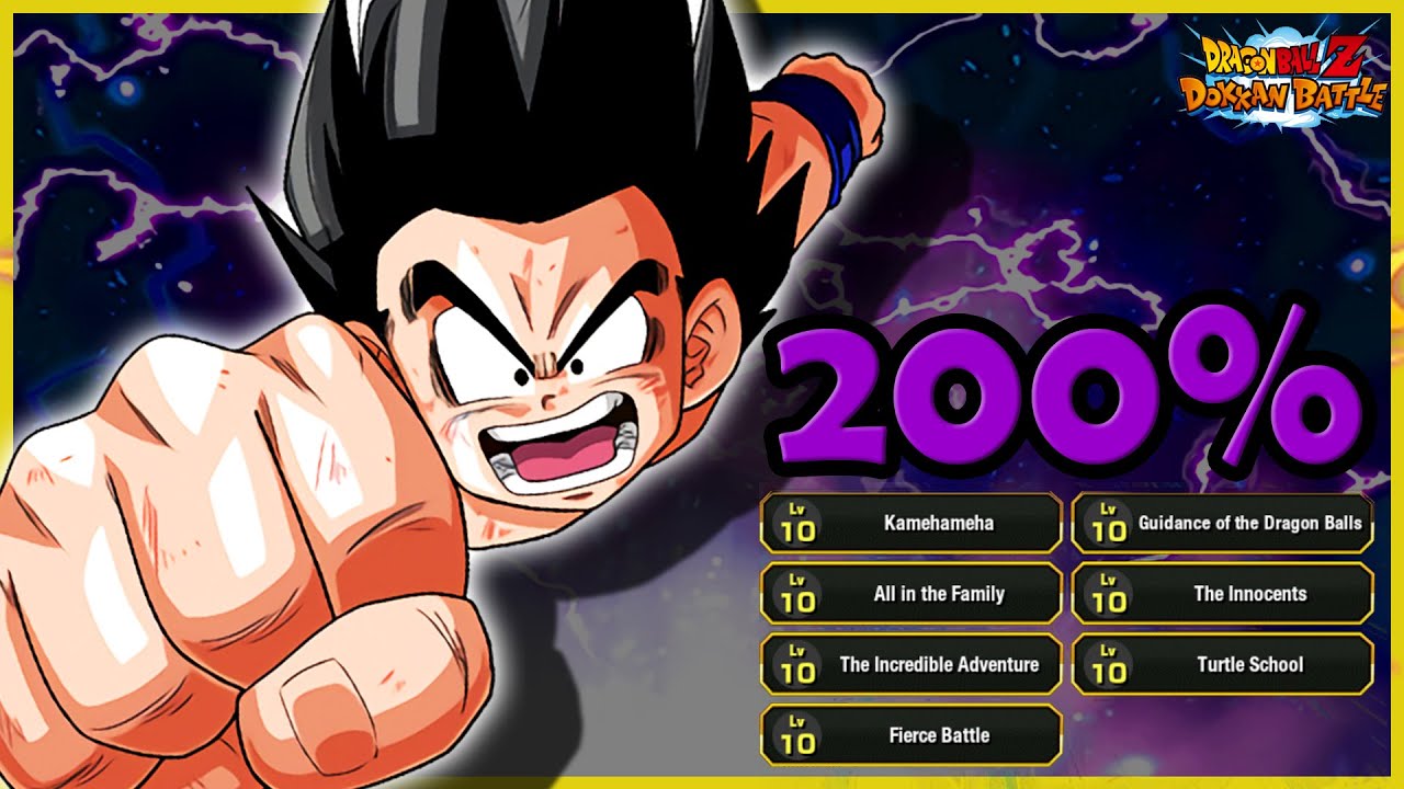 HE DID HOW MUCH!? EZA INT DOKKAN FEST KID GOKU 90 MAX LINKS 200