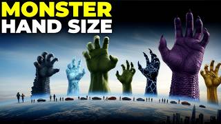 Monsters Hand Size Comparison 2026 | Shimo vs Godzilla vs King Kong vs Clover &amp; More