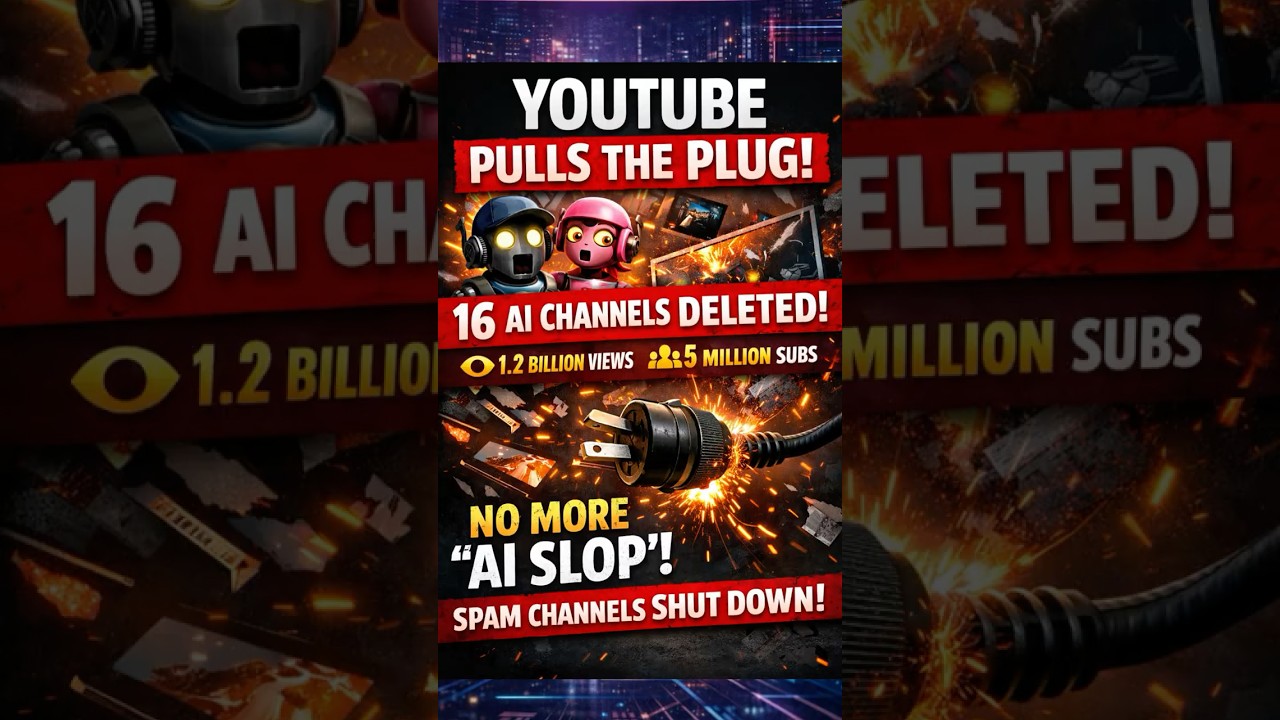 YouTube Pulls the Plug on AI Slop 🚫🤖 