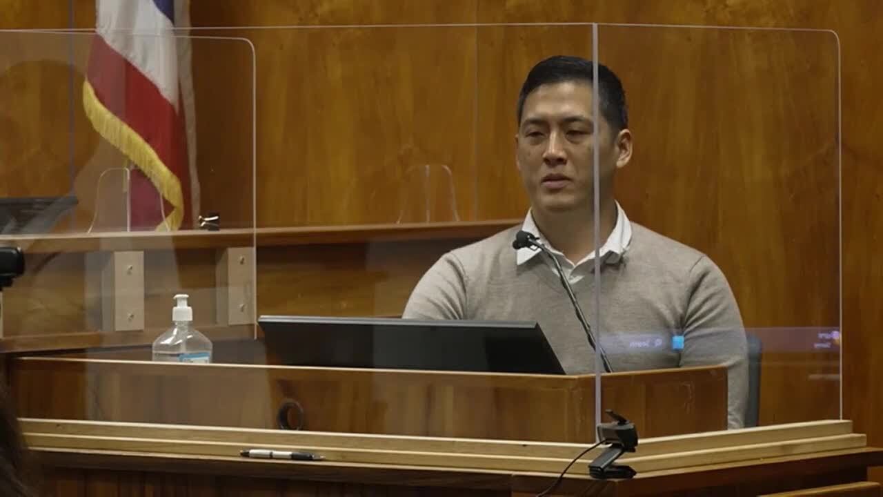 Suspect in love triangle murder addresses wife’s affair on witness ...