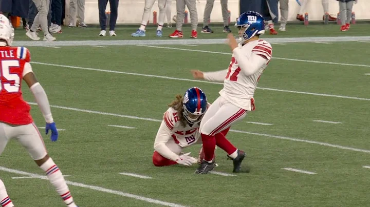 Younghoe Koo LAGS During Field Goal Attempt vs Patriots 😂