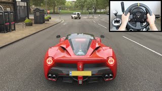 LaFerrari - Forza Horizon 4 (Steering Wheel + Paddle Shifter) Gameplay