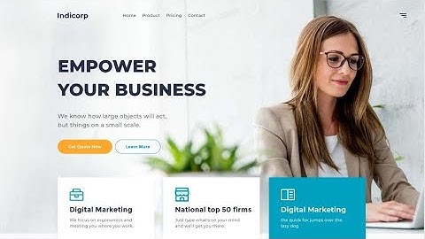 Indicorp - Верстаем header & hero section | HTML\CSS для новичков