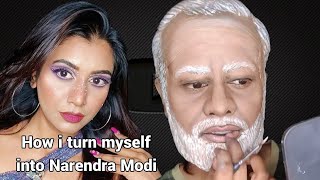 Turning myself into Narendra Modi 😱😍 screenshot 1