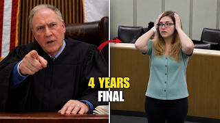 Judge SHOCKED by Her Crimes… ‘You Had Your Chance!’ 4 Years Prison ⚖️🔥