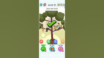 "Braindom Level 15 Answer ✅ | Fastest Walkthrough & Solution  #braindom #games #walkthrough #gamepla