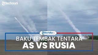 Video Detik-detik Pertempuran Tentara Bayaran AS dan Rusia Baku Tembak di Wilayah Donbas