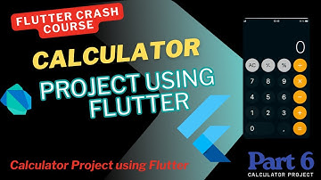Flutter Calculator App Tutorial (Part 1) | Urdu/Hindi | Crash Course Part 6 [2025 Updated]
