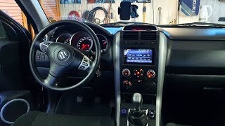 Radio Android, Czujniki Parkowania, Kamera Cofania Do Suzuki Grand Vitara (Gms 9501) - Youtube