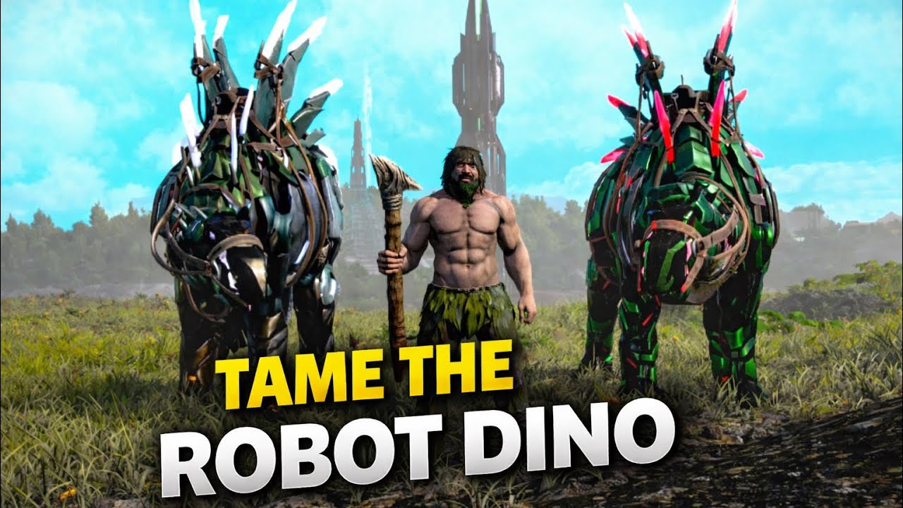 Robot Dinosaur Ko Tame Kar Liya 😱 | ARK Survival Gameplay EP-5 - YouTube