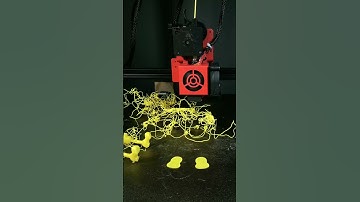 3D Printed Spongebob Is Doomed - No Supports Failure Time Lapse On Creality Cr-10 S4 #shorts