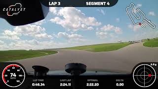 ECR CW 2026 SCCA Nat Time Trials 128i Fast Lap
