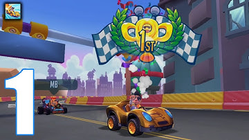 Racing Heroes - Gameplay Walkthrough Part 1 - (iOS, Android)