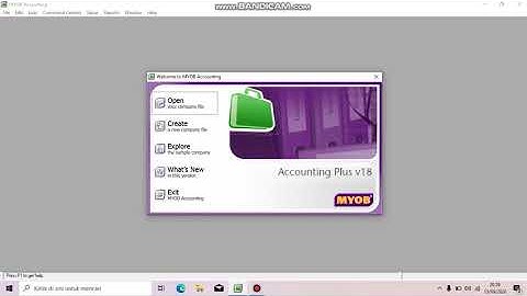 Tutorial membuat data awal perusahaan menggunakan aplikasi MYOB V18