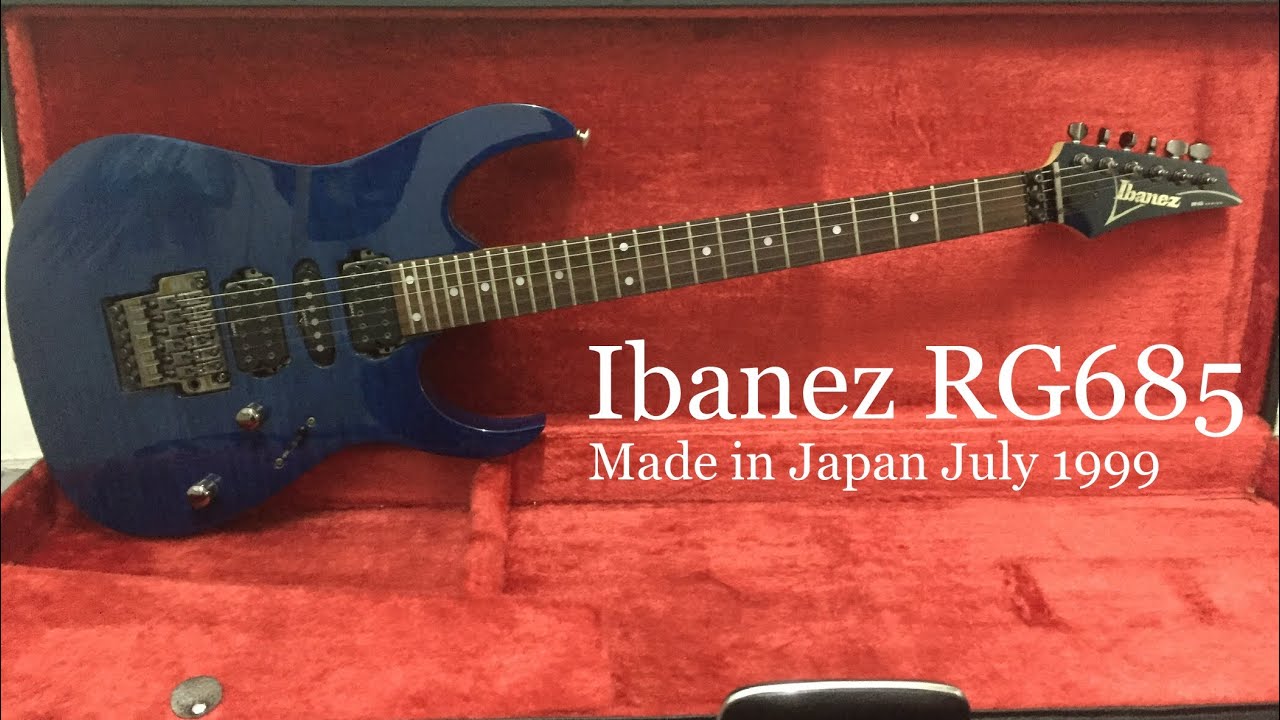 Ibanez RG680 CM 1998 - YouTube