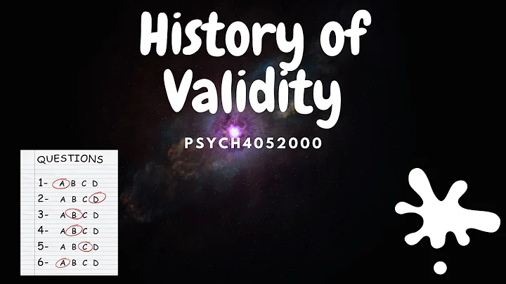 Brief History of Construct Validity