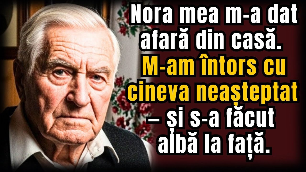 Nora mea m-a dat afară din casă. M-am întors cu cineva neașteptat — și s-a făcut albă la față