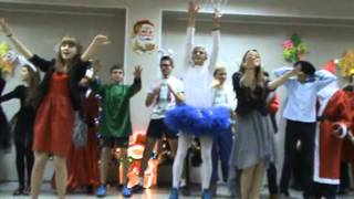 Новый год - Ученики УВК № 111 зажигают под Gangnam Style