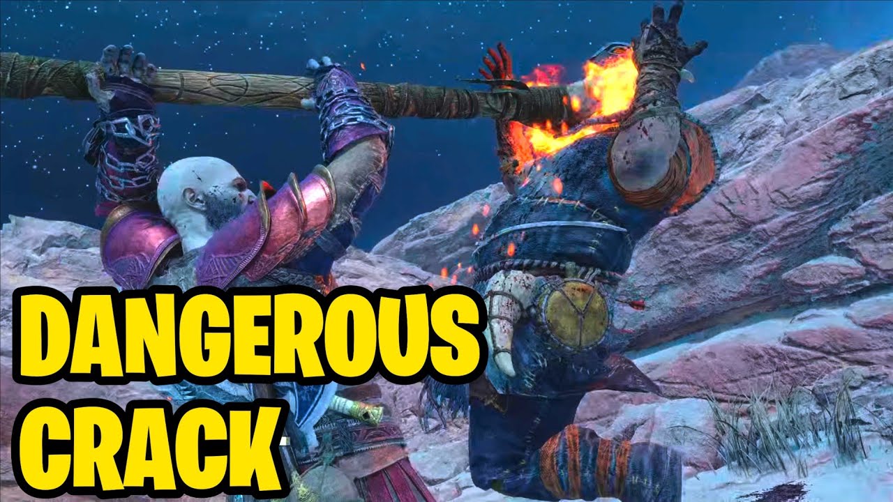 GOD OF WAR RAGNAROK ️ - CLOSING DANGEROUS CRACK☠️ - GIVE ME GOD OF WAR💢 ...
