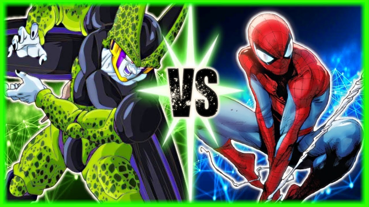 Perfect Cell Vs Spiderman part 2