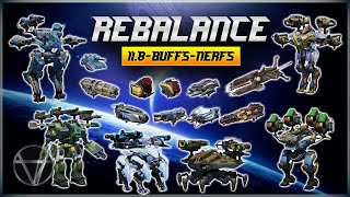 Rust Rockets are BACK (Talon Buff, Boom NERF) – Grand 11.8 REBALANCE | War Robots
