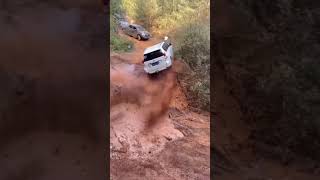 Toyota Prado off roading