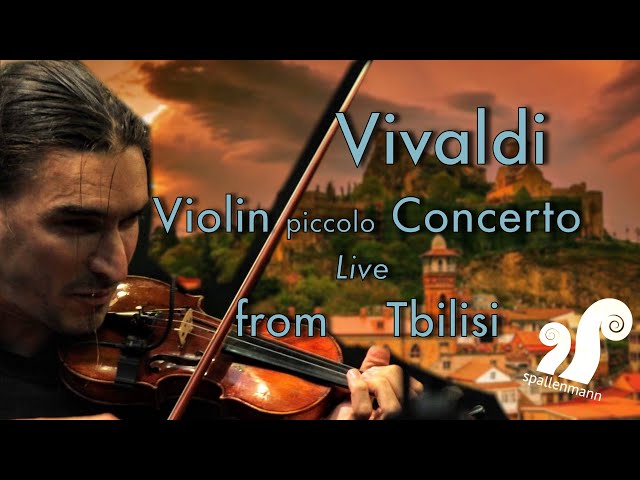 Sergey Malov plays Vivaldi Concerto for Violino Piccolo Georgian Sinfonietta