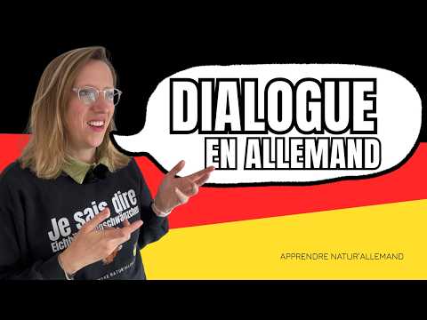 🇩🇪 Conversation en allemand : parle avec moi (niveau A1)