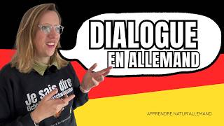 🇩🇪 DIALOGUE avec Jeanne : PARLE en ALLEMAND avec moi