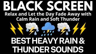 Relax and Let the Day Fade Away with Calm Rain and Soft Thunder | No Ads - 12 Hours - Beat Insomnia screenshot 2
