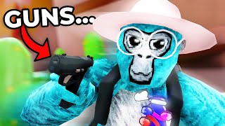 I Added GUNS To Gorilla Tag...