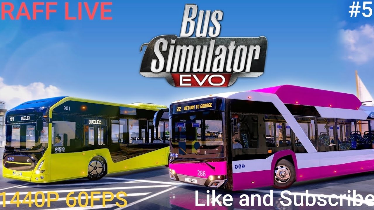 Bus Simulator : EVO #5: 1440P 60FPS