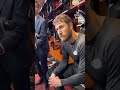 Carolina's Jaccob Slavin on Bussi in net in Game 4 throughout the playoffs.