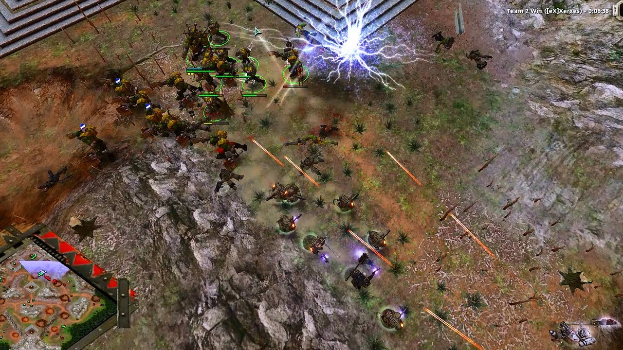 WH40K: DoW - Dark Crusade [online] | (SMvO) VasHy vs. Xerxes on Outer Reaches