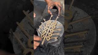 Amazing Golden Key Making Process | Step-By-Step Full Process.😱 #Amazing