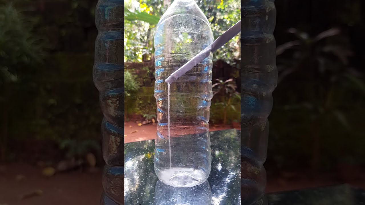 Smoke Experiment video|Smoke falling down |