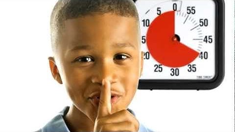 At Home with Time Timer (Show kids "how much longer!")