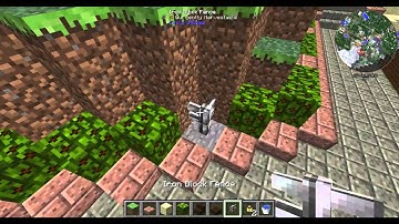 Minecraft -FTB- creative - spawn area building on the server (Part 1)