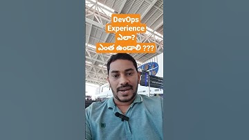 DevOps Experience | DevOps Training @DevOpsAndCloudWithSiva