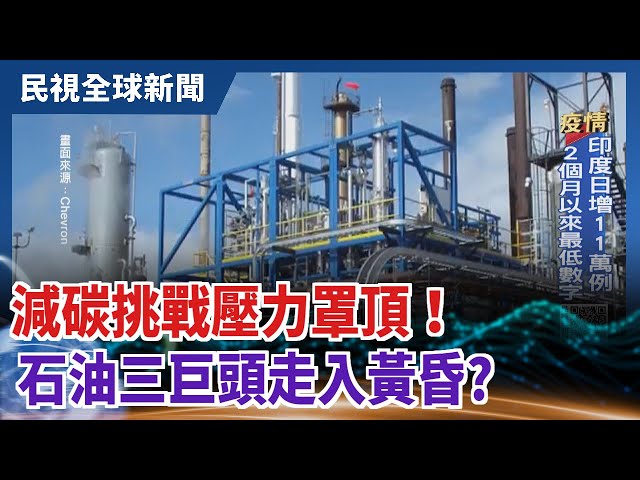 【民視全球新聞】減碳挑戰壓力罩頂！ 石油三巨頭走入黃昏? 2021.06.06