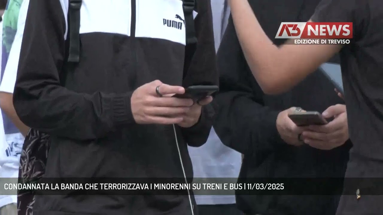 CONDANNATA LA BANDA CHE TERRORIZZAVA I MINORENNI SU TRENI E BUS | 11/03/2025